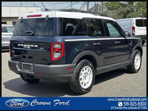 Alto Blue Metallic Tinted Clearcoat 2023 Ford Bronco Sport Heritage