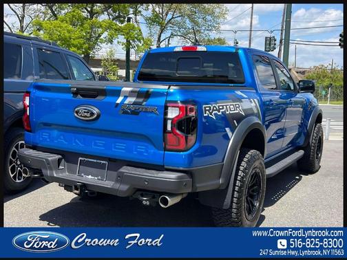 Velocity Blue Metallic 2024 Ford Ranger Raptor