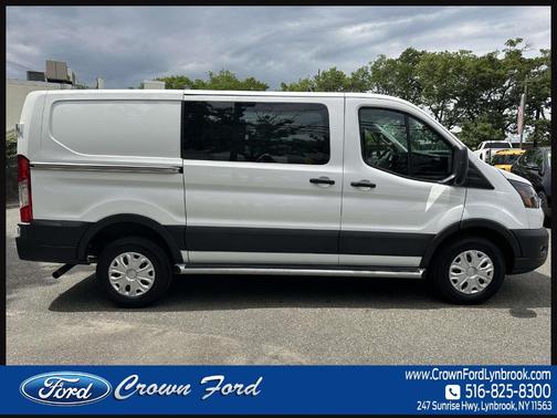 White 2024 Ford Transit-250 T-250 130 LOW RF 9070 GVWR