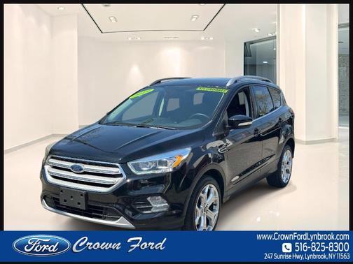 Black 2019 Ford Escape Titanium
