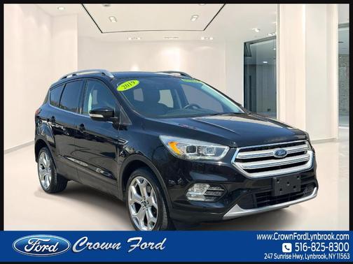 Black 2019 Ford Escape Titanium
