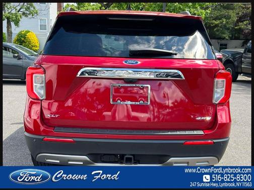 Rapid Red Metallic Tinted Clearcoat 2023 Ford Explorer XLT