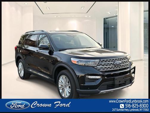 Agate Black Metallic 2023 Ford Explorer Limited