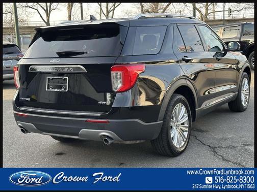 Agate Black Metallic 2023 Ford Explorer Limited