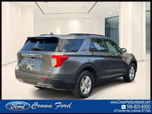 Gray 2024 Ford Explorer XLT