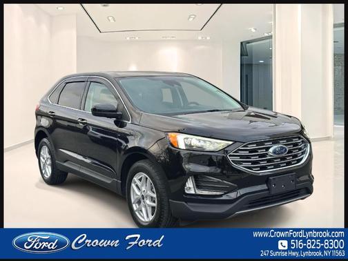 Black 2022 Ford Edge SEL