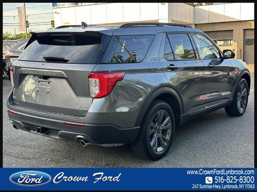 Gray 2023 Ford Explorer XLT