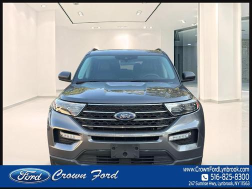 Carbonized Gray Metallic 2022 Ford Explorer XLT