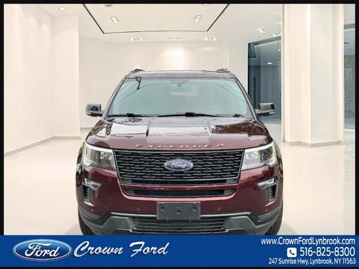 Burgundy Velvet Metallic Tinted Clearcoat 2019 Ford Explorer sport