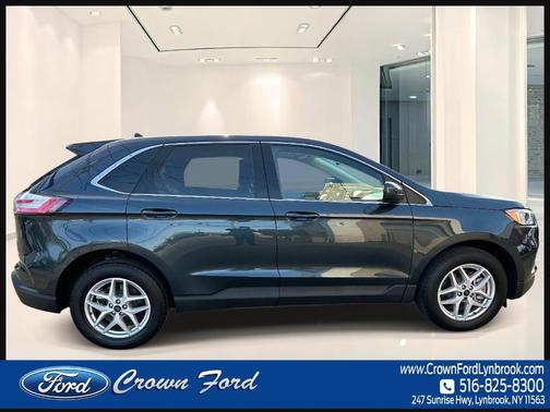 Stone Blue Metallic 2022 Ford Edge SEL