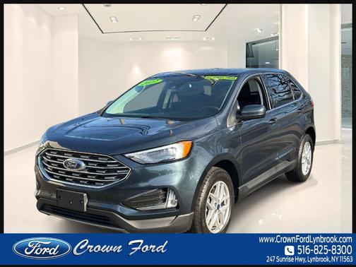 Stone Blue Metallic 2022 Ford Edge SEL