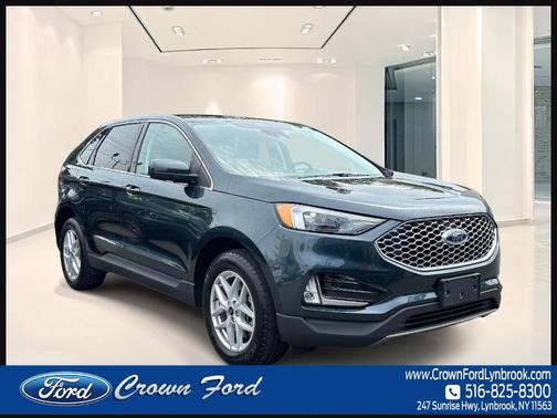 Atlas Blue Metallic 2024 Ford Edge SEL