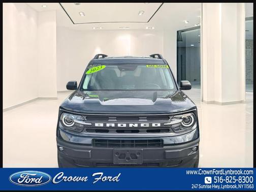 Alto Blue Metallic Tinted Clearcoat 2023 Ford Bronco Sport Big Bend