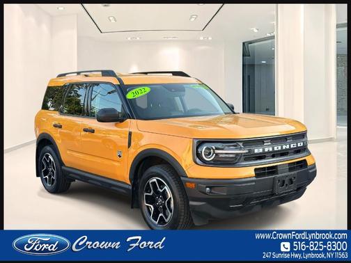 Cyber Orange Metallic Tricoat 2022 Ford Bronco Sport Big Bend