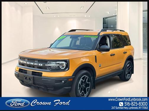 Cyber Orange Metallic Tricoat 2022 Ford Bronco Sport Big Bend