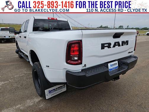 Bright White Clearcoat 2026 RAM 3500 Tradesman