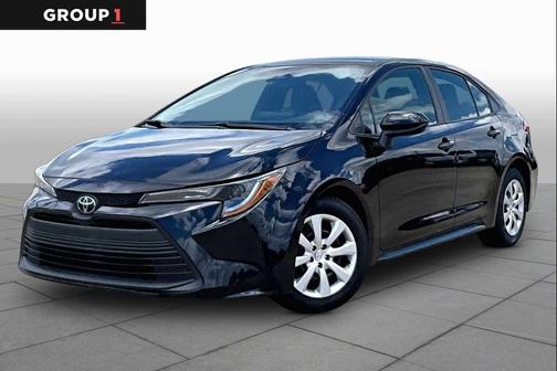 Midnight Black Metallic 2024 Toyota Corolla LE