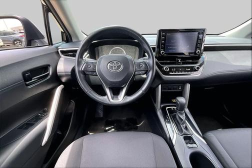 Jet Black 2022 Toyota Corolla Cross LE