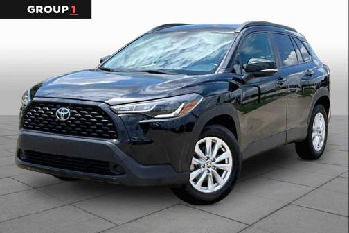 Jet Black 2022 Toyota Corolla Cross LE