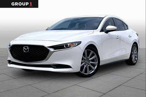 Snowflake White Pearl Mica 2019 Mazda Mazda3 FWD w/Select Package