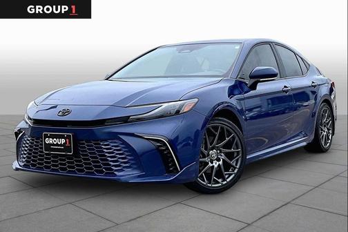 Reservoir Blue 2025 Toyota Camry XSE