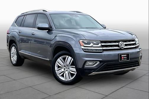 Platinum Gray Metallic 2019 Volkswagen Atlas 3.6L SEL
