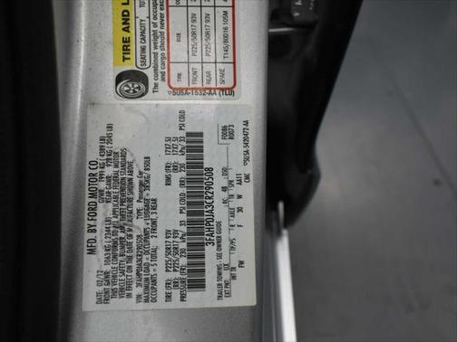 2012 Ford Fusion SEL