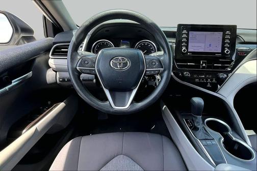 White 2022 Toyota Camry LE