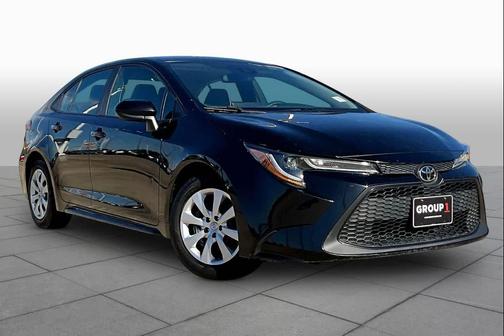 Black Sand Pearl 2020 Toyota Corolla LE