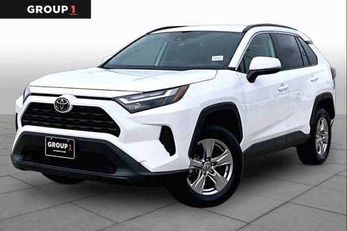 White 2022 Toyota RAV4 XLE