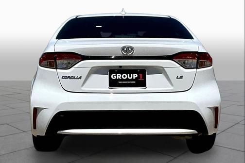 White 2022 Toyota Corolla LE