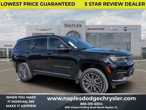 Diamond Black 2021 Jeep Grand Cherokee L Summit