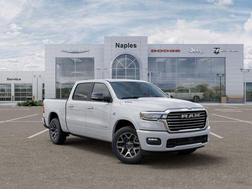 Bright White Clearcoat 2026 RAM 1500 Laramie