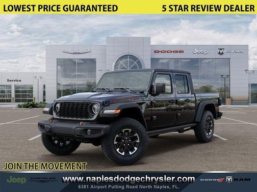 Black Clearcoat 2026 Jeep Gladiator Rubicon
