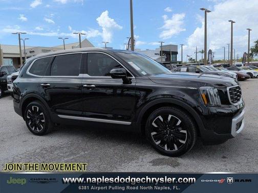 Ebony Black 2025 Kia Telluride SX