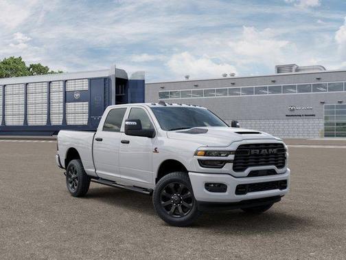 Bright White Clearcoat 2026 RAM 2500 Black Express