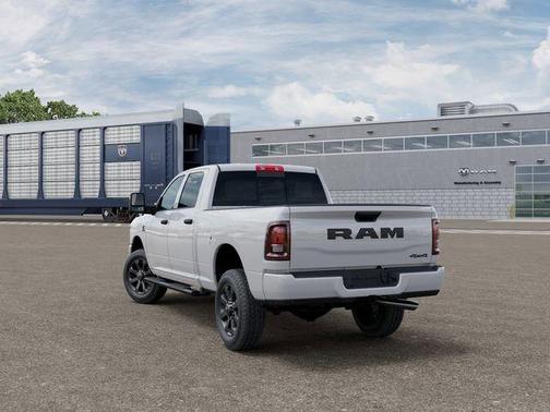 Bright White Clearcoat 2026 RAM 2500 Black Express