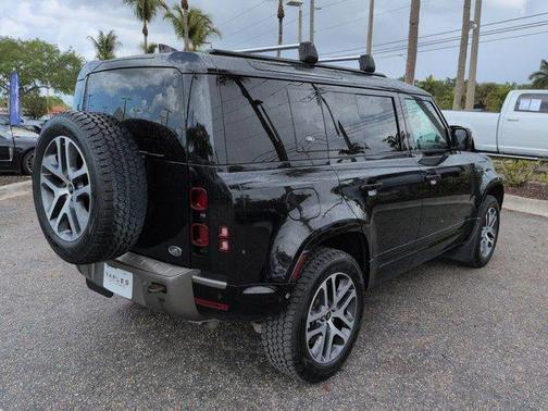 Santorini Black 2023 Land Rover Defender 110 X-Dynamic SE