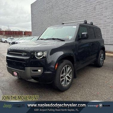 Santorini Black 2023 Land Rover Defender 110 X-Dynamic SE