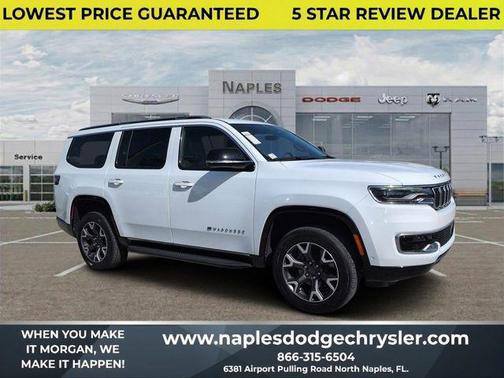 Bright White Clearcoat 2024 Jeep Wagoneer Series III