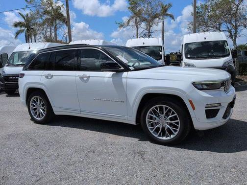 Bright White Clearcoat 2024 Jeep Grand Cherokee Summit