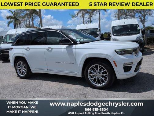 Bright White Clearcoat 2024 Jeep Grand Cherokee Summit