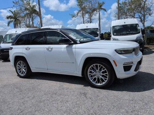 Bright White Clearcoat 2024 Jeep Grand Cherokee Summit