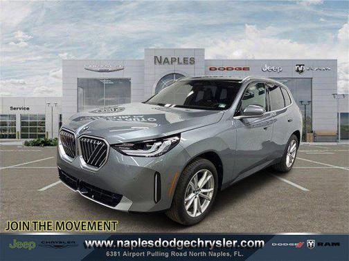 Skyscraper Gray Metallic 2025 BMW X3 30 xDrive