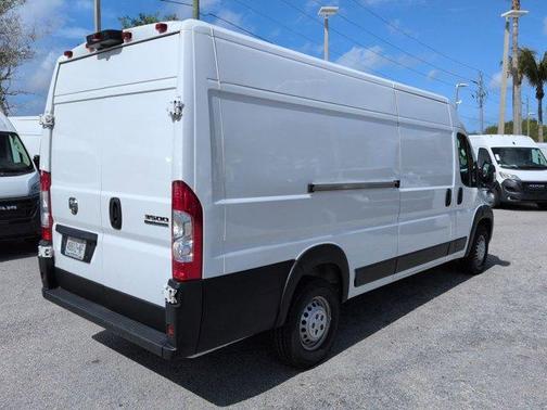 Bright White Clearcoat 2025 RAM ProMaster 3500 High Roof
