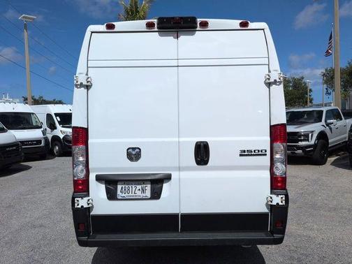 Bright White Clearcoat 2025 RAM ProMaster 3500 High Roof
