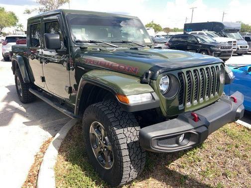 Sarge Green Clearcoat 2023 Jeep Gladiator Rubicon