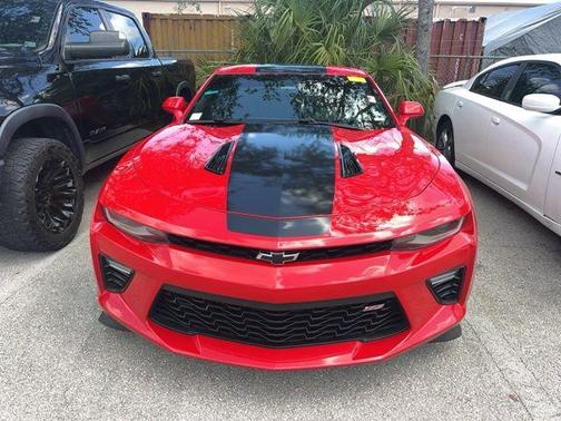 Red 2016 Chevrolet Camaro 1SS