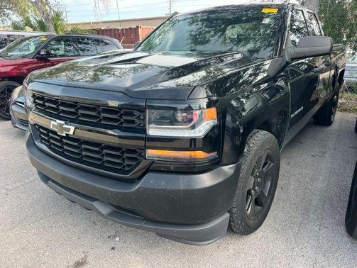 Black 2018 Chevrolet Silverado 1500 WT