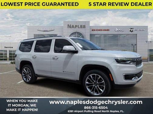 Luxury White Pearlcoat 2022 Jeep Wagoneer Series III